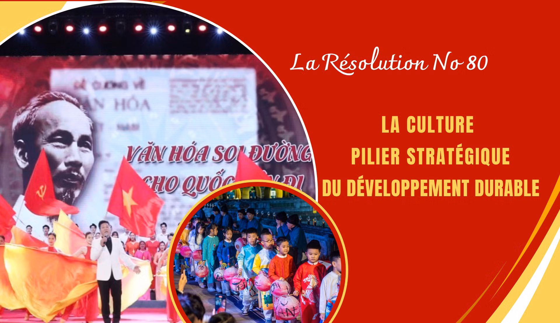 La culture – pilier stratégique du développement durable