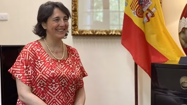 L’ambassadrice d’Espagne au Vietnam, Pilar Méndez Jiménez. Photo: VNA