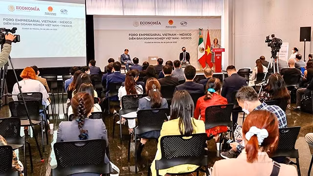 Forum d’Affaires Vietnam-Mexique. Photo : baoquocte.vn.
