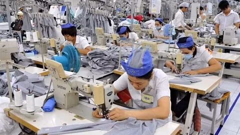 Le textile vietnamien est particulièrement attrayant pour les investisseurs américains. Photo: VNA.