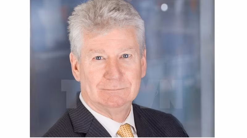 Le président et directeur exécutif du Fonds Asie-Pacifique du Canada, Stewart Beck. Photo; VNA.