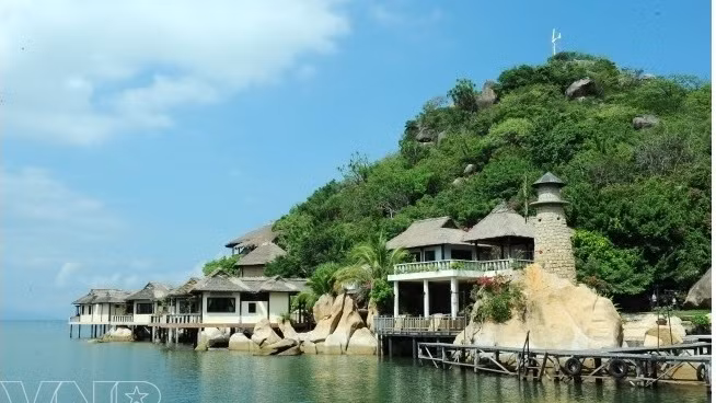 Un coin de la ville de Cam Ranh. Photo: VNP.