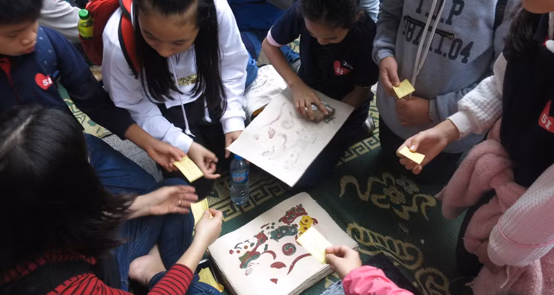 Le programme de découverte du Nouvel An lunaire est un événement annuel du Musée d’ethnographie du Vietnam. Photo : Linh Hoàng/NDEL.