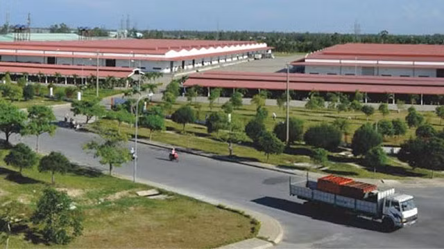 Un coin du parc industriel de Diên Nam-Diên Ngoc, dans la province de Quang Nam (au Centre). Photo : baocongthuong.com.vn.