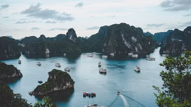 La baie de Ha Long dans la province de Quang Ninh (au Nord-Est du Vietnam). Photo : toquoc.vn.