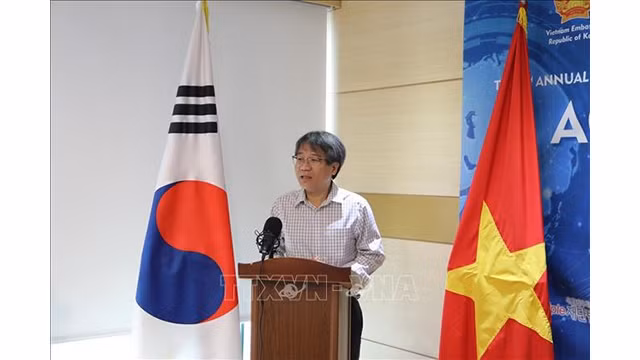 L'ambassadeur du Vietnam en République de Corée, Nguyên Vu Tùng. Photo : VNA.