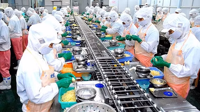 L'industrie de la transformation et de la fabrication a atteint 3,44 milliards de dollars, représentant 77,8% du total des IDE réalisés. Photo : congthuong.vn