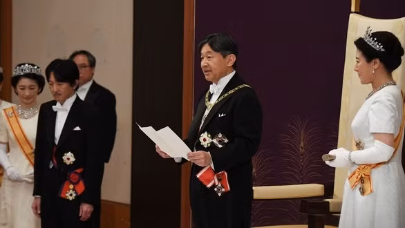 L’Empereur Naruhito du Japon. Photo : Reuters.
