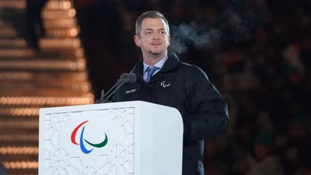 Le président du Comité international paralympique, Andrew Parsons. Photo : VNA.