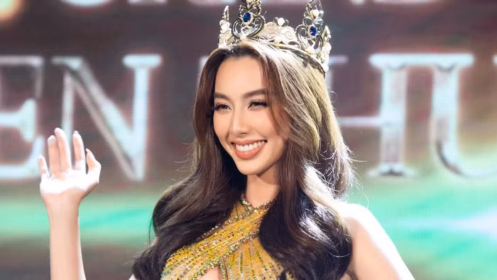 La beauté Nguyên Thuc Thuy Tiên. Photo : VNA.