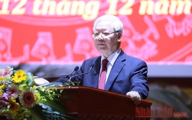 Le SG du PCV et Président de la République, Nguyên Phu Trong. Photo : PCV.