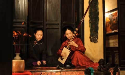 Une scène de Ca tru. Photo : Nhân Dân