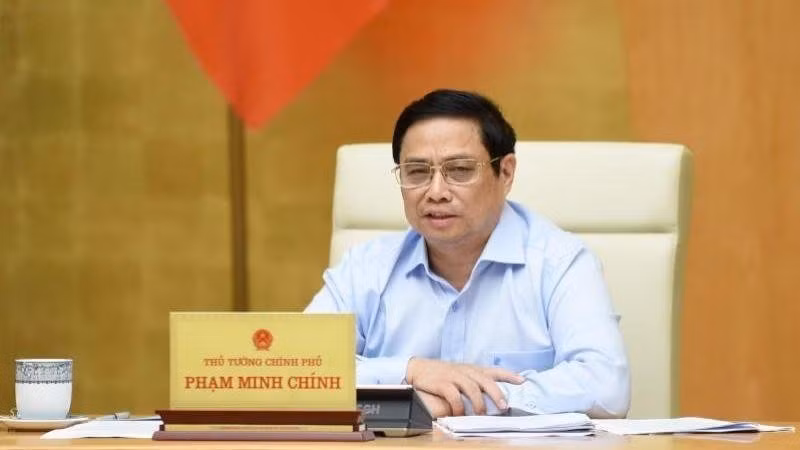 Le Premier ministre vietnamien, Pham Minh Chinh. Photo : NDEL.