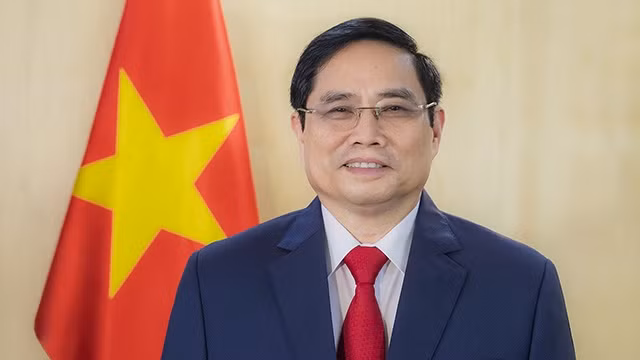 Le PM Pham Minh Chinh. Photo : VGP.