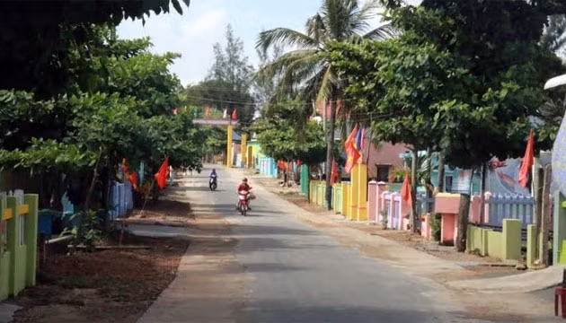 Au village de Tam Thanh, province de Quang Nam. Photo: NDEL.