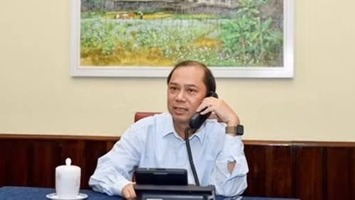 Le vice-ministre vietnamien des Affaires étrangères, Nguyên Quôc Dung. 