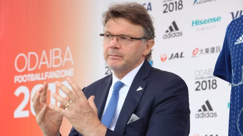 L’entraîneur de l'équipe U18 du Vietnam, Philippe Troussier. Photo : vtc.vn.