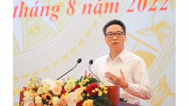 Le Vice-Premier ministre Vu Duc Dam. Photo : VNA.