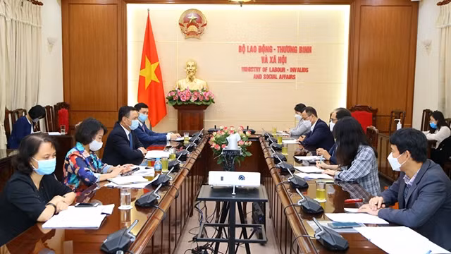 Une vue générale de la rencontre. Photo: molisa.gov.vn