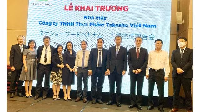Les délégués lors de la cérémonie d'inauguration. Photo : thoidai.com.vn