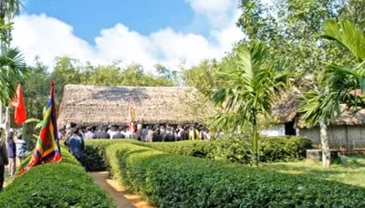 La maison souvenir dédiée à Phan Bôi Châu au bourg de Nam Dàn, province de Nghê An. Photo: NDEL.