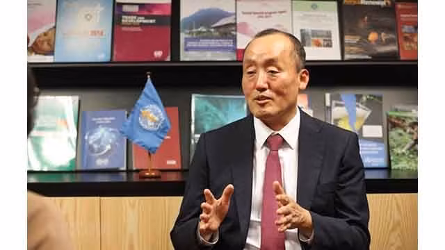Le Dr Kidong Park, représentant de l'OMS au Vietnam. Photo : VNA.