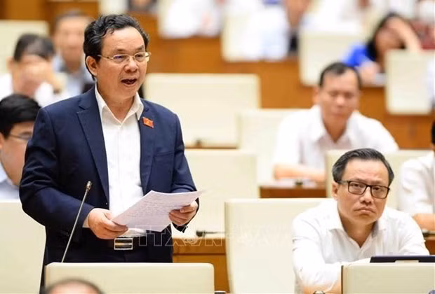 Le député Hoàng Van Cuong (Hanoï). Photo : VNA.