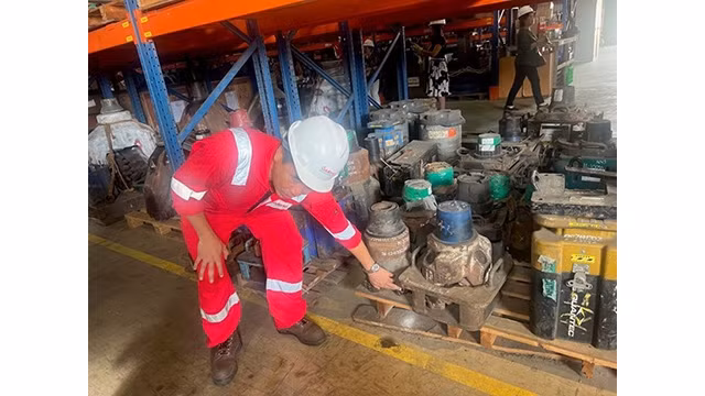  Cuu Long JOC atteindra la barre des 400 millions de barils de petrole en decembre hinh anh 1À la société Cuu Long JOC. Photo : VNA.