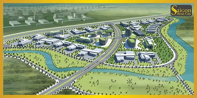 Saigon Silicon City sera une zone urbaine intelligente. Photo d’illustration.