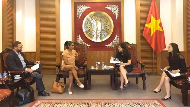 Une vue générale de la rencontre. Photo : baovanhoa.vn