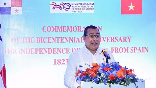 L’ambassadeur du Panama au Vietnam, Eligio Alberto Salas De Leon. Photo : baoquocte.vn