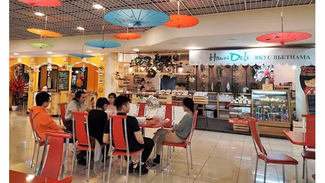 Un restaurant vietnamien dans le Complexe multifonctionnel Hanoi-Moscou à la capitale Moscou (Russie). Photo: toquoc.vn