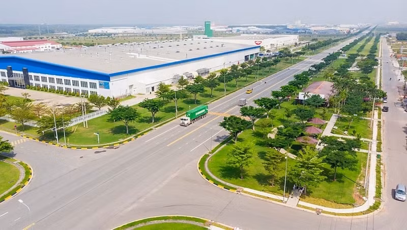 Une zone industrielle de Binh Duong. Photo: congthuong.vn