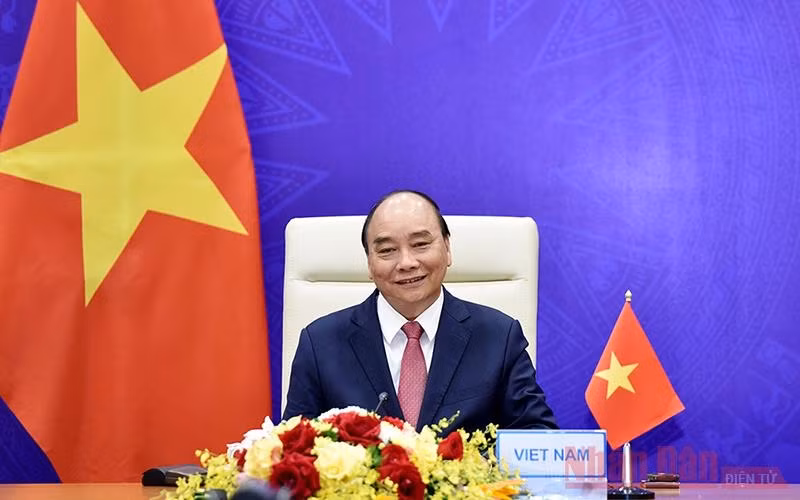 Le Président vietnamien, Nguyên Xuân Phuc. Photo : VGP.