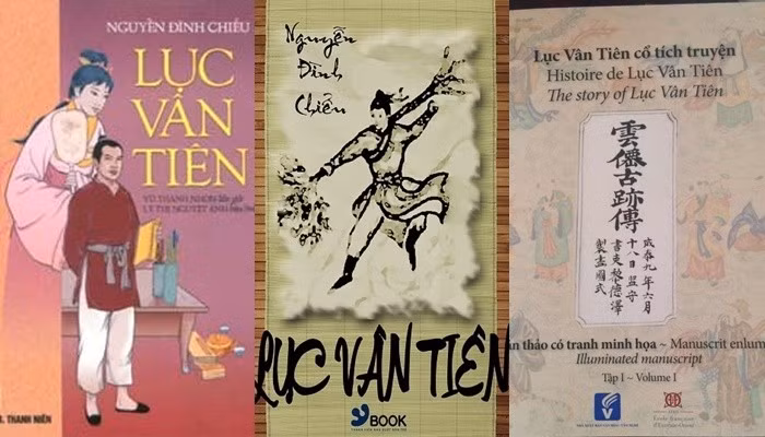 Le roman-poème « Luc Vân Tiên » de Nguyên Dinh Chiêu. Photo : thoidai.