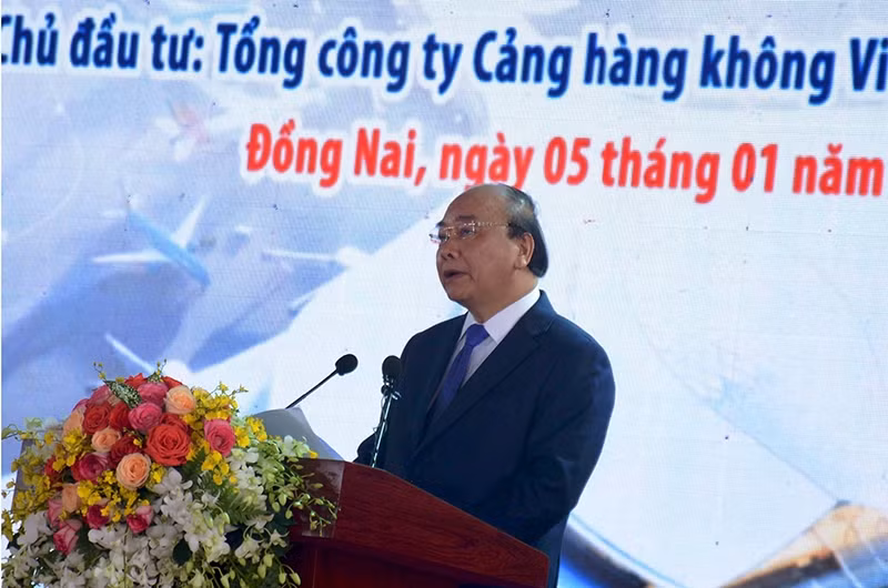 Le PM vietnamien Nguyên Xuân Phuc. Photo : NDEL.