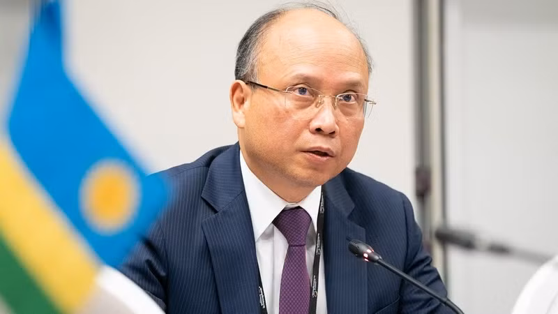  L’ambassadeur du Vietnam en France, représentant national du Vietnam auprès des francophones, Dinh Toan Thang. Photo: VNA