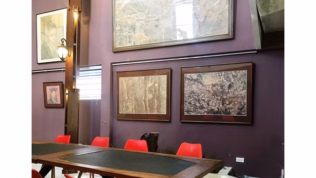 L'espace « Dó - Space » de l'artiste Vu Thai Binh. Photo : NDEL.