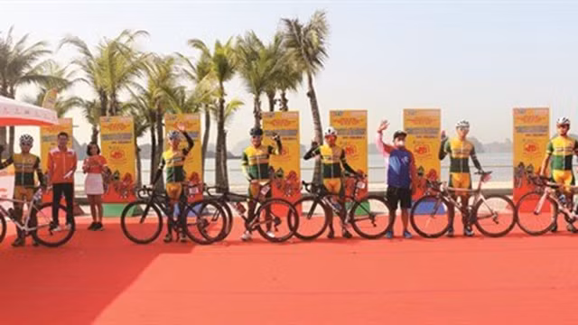 Quang Ninh, première étape de la Coupe de la Télévision de Hô Chi Minh-Ville. Photo : CVN.