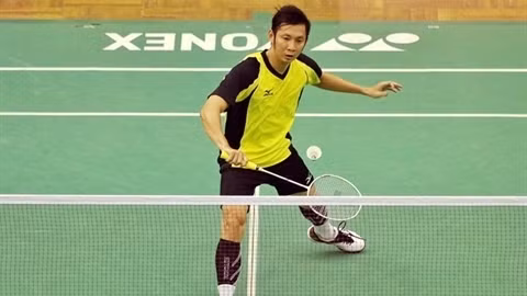 Nguyên Tiên Minh lors d'une compétition des Jeux olympiques d’été 2016. Photo: CVN.