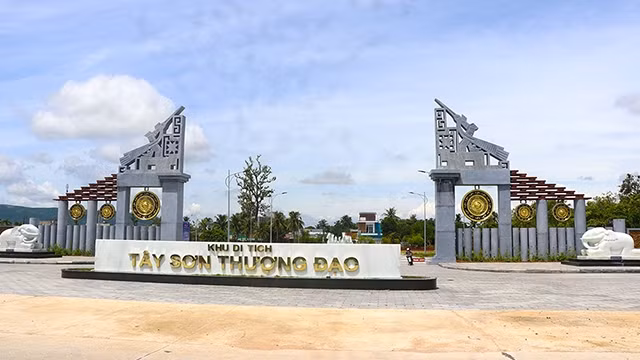 Le complexe de sites historiques de Tây Son Thuong Dao. Photo : NDEL.