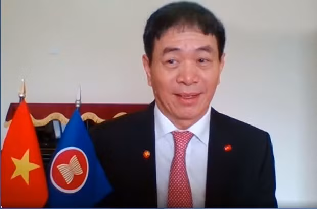 L’ambassadeur Nguyên Hai Bang, chef de la Mission permanente du Vietnam auprès de l’ASEAN. Photo d'archives : VNA.
