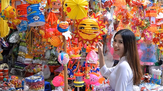 La rue Hàng Ma, la plus colorée de Hanoi. Photo: Thuy Nguyên/NDEL