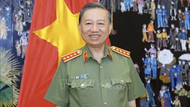 Le ministre de la Sécurité publique, le général Tô Lâm. Photo: VNA