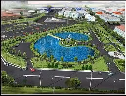 Le parc industriel de Dông Anh. Photo: thudo.gov.vn.