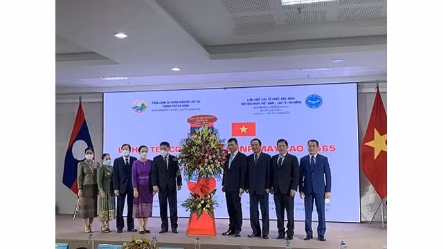Les délégués lors de l'événement. Photo : Journal Thoi Dai.