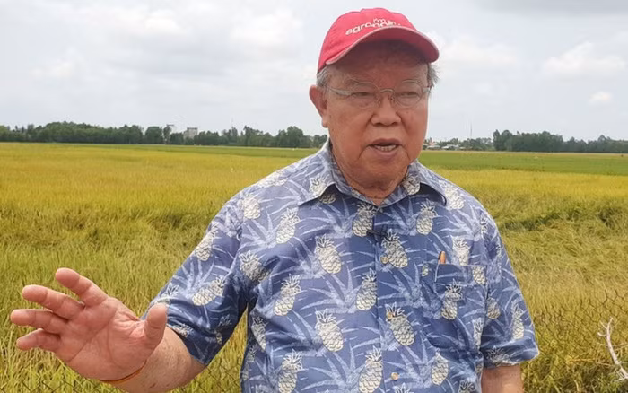 Le professeur Vo Tong Xuân. Photo: phunuvietnam.vn