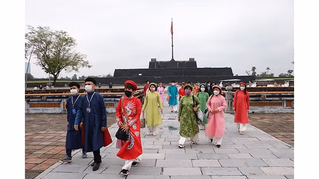 Le projet « Huê - La capitale de l’áo dài ». Photo : kinhtedothi.vn