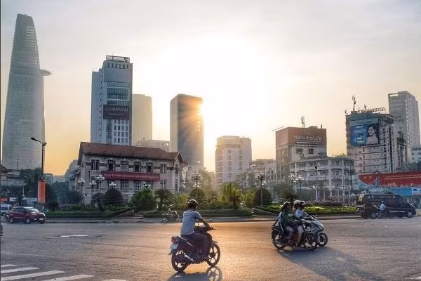 Un coin de Hô Chi Minh-Ville. Photo: Minh Duy/NDEL.