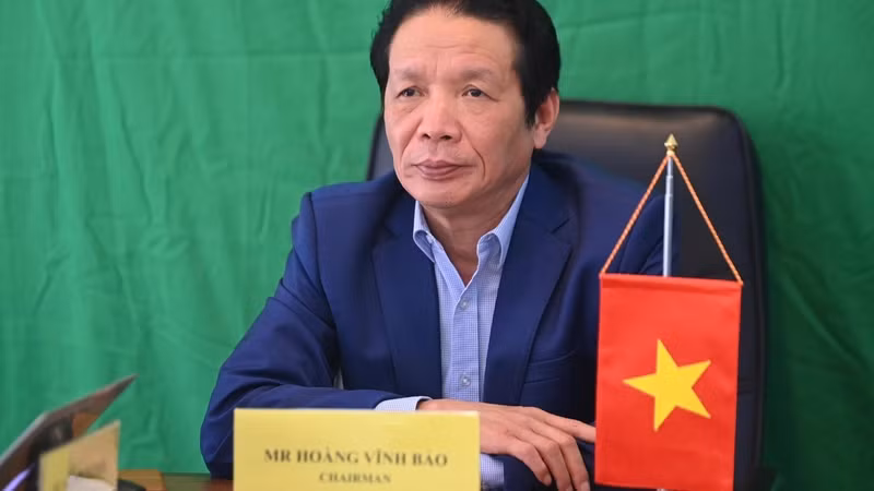 Hoàng Vinh Bao, président de l’Association des éditeurs de l’Asie du Sud-Est. Photo : baophapluat.vn.